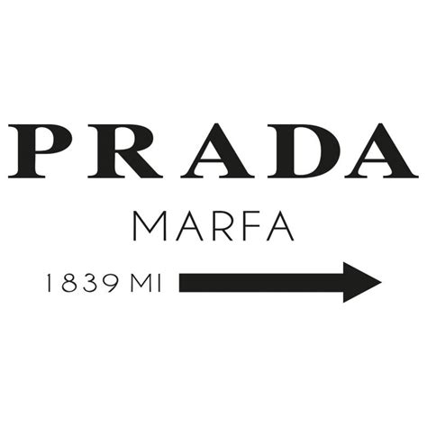 cuscini prada marfa|prada marfa logo.